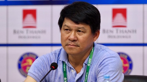 HLV Vũ Tiến Thành không hài lòng với kết quả trận derby TP.HCM